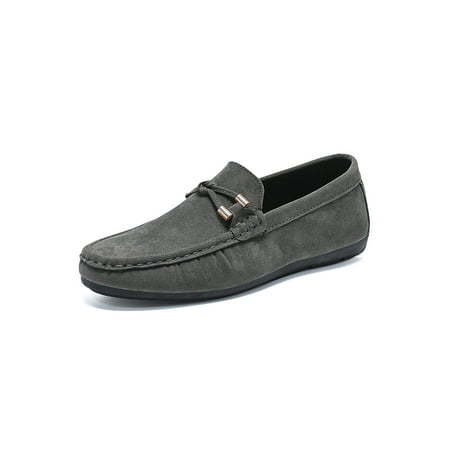 Tenmix Mens Walking Shoes Slip On Flats Round Toe Casual Shoe Classic Loafers Men Comfort Nonslip Moccasins Gray 8.5
Tenmix Mens Walking Shoes Slip On Flats Round Toe Casual Shoe Classic Loafers Men Comfort Nonslip Moccasins Gray 8.5