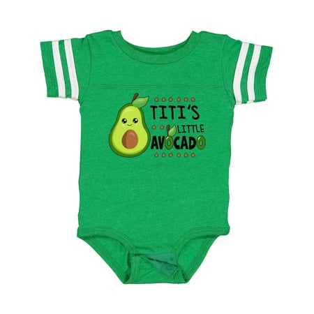 Inktastic Titi s Little Avocado with Cute Baby Avocado Gift Baby Boy or Baby Girl Bodysuit
Inktastic Titi s Little Avocado with Cute Baby Avocado Gift Baby Boy or Baby Girl Bodysuit
