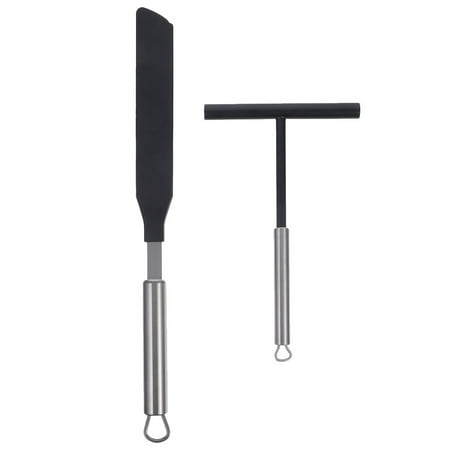 1 Set of Crepe Spreader Scraper Kit Stainless Steel Butter Spreader Pancake Spreader Crepe Spatula
1 Set of Crepe Spreader Scraper Kit Stainless Steel Butter Spreader Pancake Spreader Crepe Spatula