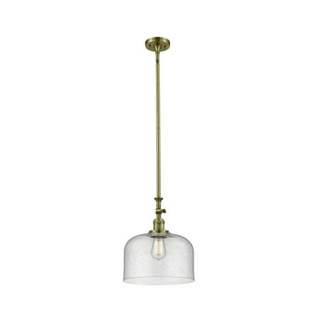 Antique Brass Tone Mini Pendants 12 Wide Seedy Glass Steel/Cast Brass Medium Base LED 1 Light Fixture
Antique Brass Tone Mini Pendants 12 Wide Seedy Glass Steel/Cast Brass Medium Base LED 1 Light Fixture