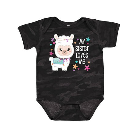 Inktastic My Sister Loves Me- Cute and Happy Llama Gift Baby Boy or Baby Girl Bodysuit
Inktastic My Sister Loves Me- Cute and Happy Llama Gift Baby Boy or Baby Girl Bodysuit