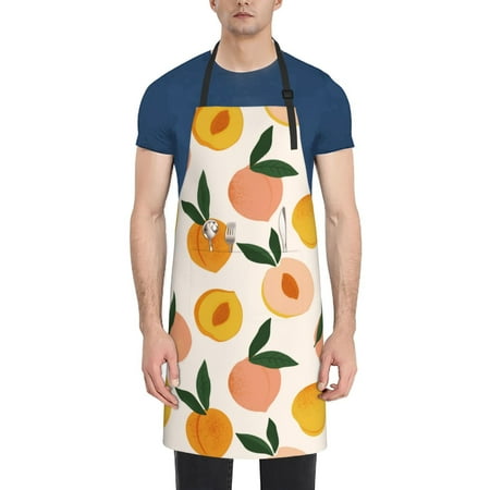 Picia Peach1 Waterproof Apron for Unisex Adult - Adjustable Bib Apron with Pockets Ideal for Cooking Gardening Painting and Household Chores
Picia Peach1 Waterproof Apron for Unisex Adult - Adjustable Bib Apron with Pockets Ideal for Cooking Gardening Painting and Household Chores