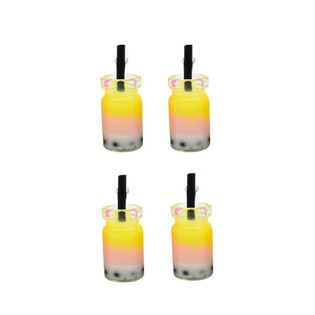 GYMNASTIKA toys,4Pcs Bubble Tea Pendant Fine Workmanship Applique Resin Imitation Pearl Milk Cup for Crafting
GYMNASTIKA toys,4Pcs Bubble Tea Pendant Fine Workmanship Applique Resin Imitation Pearl Milk Cup for Crafting