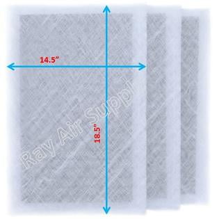 RayAir Supply 16x21 SolaceAir Air Cleaner Replacement Filter Pads 16x21 Refills (3 Pack)
RayAir Supply 16x21 SolaceAir Air Cleaner Replacement Filter Pads 16x21 Refills (3 Pack)