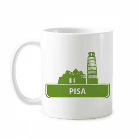 Pisa Italy Green Landmark Pattern Mug Pottery Cerac Coffee Porcelain Cup Tableware
Pisa Italy Green Landmark Pattern Mug Pottery Cerac Coffee Porcelain Cup Tableware