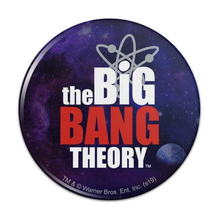 The Big Bang Theory Logo Kitchen Refrigerator Locker Button Magnet