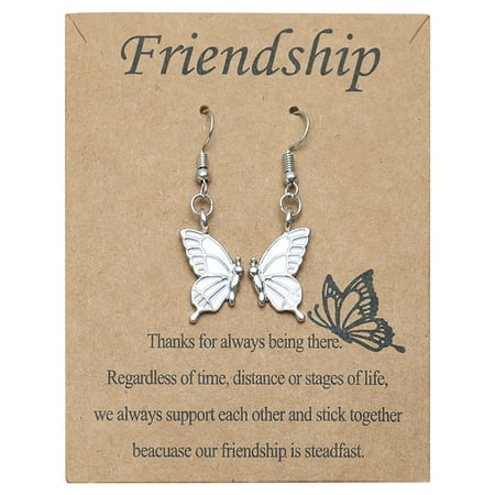 Butterfly Shaped Long Necklaces Friend Sister Necklaces Earrings Matching Pendants Jewelry Birthday Gifts
Butterfly Shaped Long Necklaces Friend Sister Necklaces Earrings Matching Pendants Jewelry Birthday Gifts