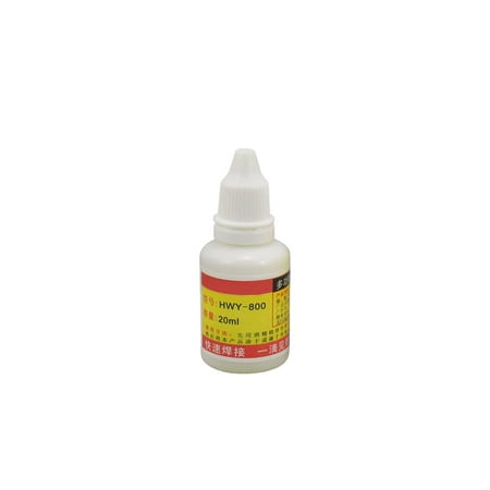 Soldering Flux Quick Welding Soldering Liquid Multipurpose Advertising Glue Powerful for Stainless steel advertising sign Board Precision Component 20ml
Soldering Flux Quick Welding Soldering Liquid Multipurpose Advertising Glue Powerful for Stainless steel advertising sign Board Precision Component 20ml