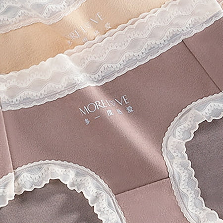 CAICJ98 Womens Underwear Cotton Women s Panties High Waist Abdominal Sexy Lace Panties Ice Silk Seamless Comfort Thin Waist Panties B L
CAICJ98 Womens Underwear Cotton Women s Panties High Waist Abdominal Sexy Lace Panties Ice Silk Seamless Comfort Thin Waist Panties B L
