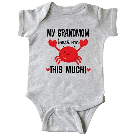 Inktastic Grandmom Loves Me Grandchild Gift Gift Baby Boy or Baby Girl Bodysuit
Inktastic Grandmom Loves Me Grandchild Gift Gift Baby Boy or Baby Girl Bodysuit