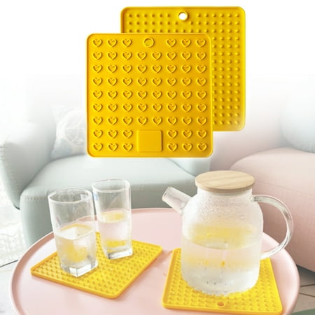 Bluelans Kitchen Hearts Design Coaster Coffee Cup Mat Placemat Square Table Pad Holder
Bluelans Kitchen Hearts Design Coaster Coffee Cup Mat Placemat Square Table Pad Holder