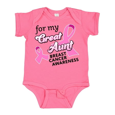 Inktastic For My Great Aunt - Breast Cancer Awareness Gift Baby Boy or Baby Girl Bodysuit
Inktastic For My Great Aunt - Breast Cancer Awareness Gift Baby Boy or Baby Girl Bodysuit