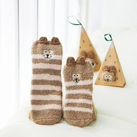 6 pair Women Cartoon Christmas Socks Coral Velvet Embroidery Winter Female Sock Color Random
6 pair Women Cartoon Christmas Socks Coral Velvet Embroidery Winter Female Sock Color Random