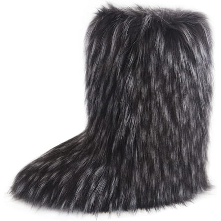 Women s Faux fur Boot Furry Fluffy Short Snow Boot Mid-Calf Boots Warm Comfortable Outdoor Flat Shoes
Women s Faux fur Boot Furry Fluffy Short Snow Boot Mid-Calf Boots Warm Comfortable Outdoor Flat Shoes