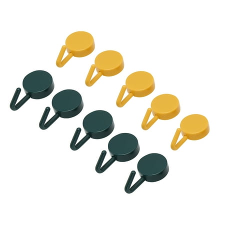 Wall Mounted Hook Hangers Transparent Adhesive Hooks Waterproof Strong Durable For Bathroom For Hanging Bathrobes For Hanging Heavy Duty For Kitchen Green+Yellow
Wall Mounted Hook Hangers Transparent Adhesive Hooks Waterproof Strong Durable For Bathroom For Hanging Bathrobes For Hanging Heavy Duty For Kitchen Green+Yellow