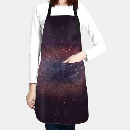 Space Galaxy Lip Waterproof Apron with 2 Pockets Kitchen Chef Bib for Men Women Cooking BBQ Drawing Gardening
Space Galaxy Lip Waterproof Apron with 2 Pockets Kitchen Chef Bib for Men Women Cooking BBQ Drawing Gardening