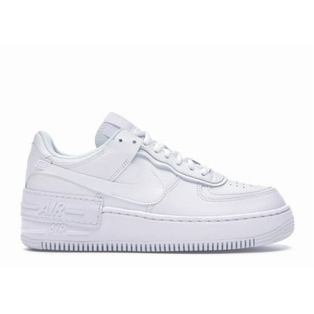 Nike Women's Air Force 1 Low Shadow Triple White Basketball Shoes, from StockX