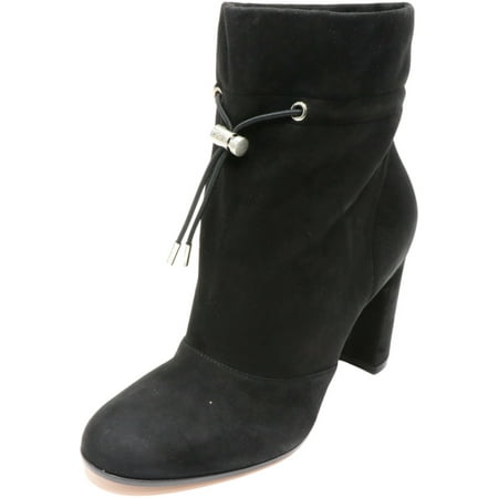 Gianvito Rossi Women s Maeve Black High-Top Leather Boot - 8.5 M