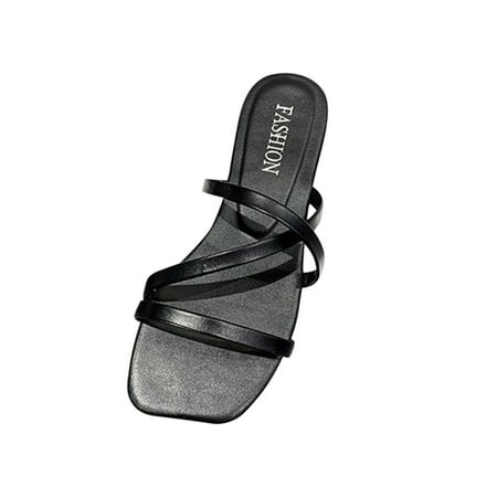 Jsezml Sandals for Women Dressy Fashion Flat Sandals Square Open Toe Strappy Sandals Casual Beach Slippers Walking Shoes
Jsezml Sandals for Women Dressy Fashion Flat Sandals Square Open Toe Strappy Sandals Casual Beach Slippers Walking Shoes