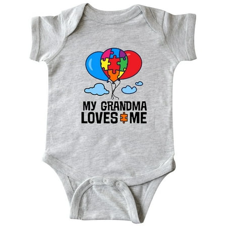Inktastic Autism Grandma Loves Me Puzzle Gift Baby Boy or Baby Girl Bodysuit
Inktastic Autism Grandma Loves Me Puzzle Gift Baby Boy or Baby Girl Bodysuit
