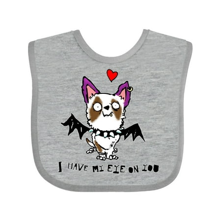 Inktastic Valentine s Day Goth Bat Dog Spaz I Have My Eye On You! Gift Baby Boy or Baby Girl Bib
Inktastic Valentine s Day Goth Bat Dog Spaz I Have My Eye On You! Gift Baby Boy or Baby Girl Bib