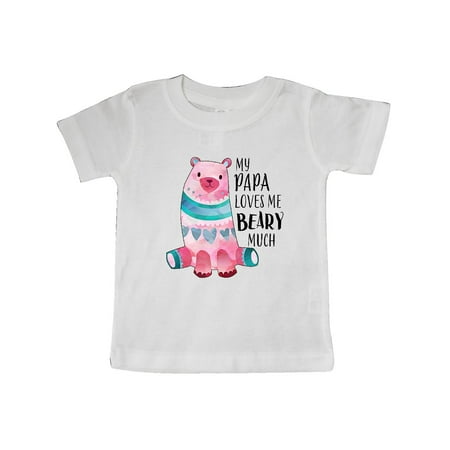 Inktastic My Papa Loves Me Beary Much with Cute Bear Gift Baby Boy or Baby Girl T-Shirt
Inktastic My Papa Loves Me Beary Much with Cute Bear Gift Baby Boy or Baby Girl T-Shirt