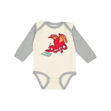 Inktastic Curious Dragon Watching a Tablet Gift Baby Boy or Baby Girl Long Sleeve Bodysuit
Inktastic Curious Dragon Watching a Tablet Gift Baby Boy or Baby Girl Long Sleeve Bodysuit