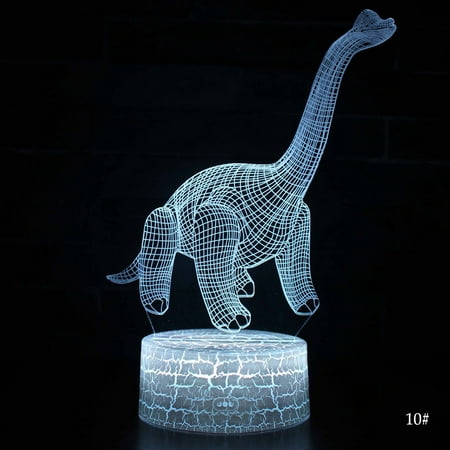 Dofanfy 3D LED Night Light Dinosaur Series Kids Xmas Gift LED Table Desk Lamp
Dofanfy 3D LED Night Light Dinosaur Series Kids Xmas Gift LED Table Desk Lamp