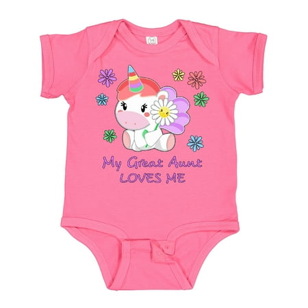 Inktastic My Great Aunt Loves Me- Cute Unicorn Gift Baby Boy or Baby Girl Bodysuit
Inktastic My Great Aunt Loves Me- Cute Unicorn Gift Baby Boy or Baby Girl Bodysuit