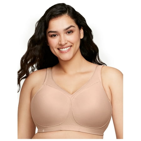 Glamorise Full Figure Plus Size MagicLift Seamless Sports Bra Wirefree #1006
Glamorise Full Figure Plus Size MagicLift Seamless Sports Bra Wirefree #1006