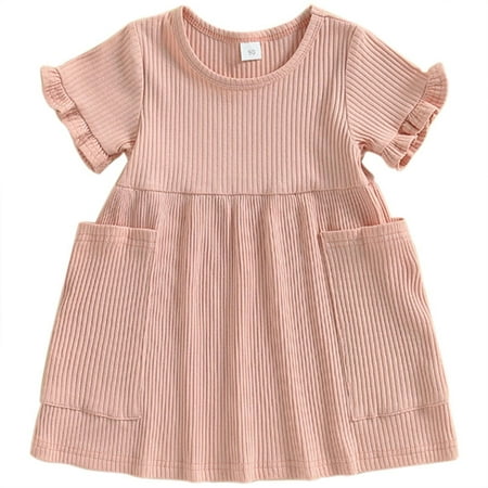 ZIZOCWA Summer Dress for Girls 7-8 Girls Solid Color Simple Strip Pocket Lace Short Sleeved Dress Three Color Dress Princess Dress Clothes Dress Party Red90
ZIZOCWA Summer Dress for Girls 7-8 Girls Solid Color Simple Strip Pocket Lace Short Sleeved Dress Three Color Dress Princess Dress Clothes Dress Party Red90