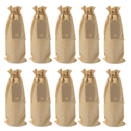 SSBSM 1 Set Wine Bags Universal Protective Imitation Linen Widely Applied Bottle Wraps for Party
SSBSM 1 Set Wine Bags Universal Protective Imitation Linen Widely Applied Bottle Wraps for Party