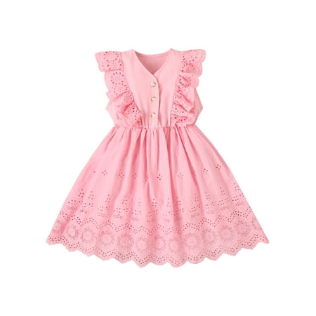 Coduop Kids Baby Girls Sweet Sleeveless Lace Pleated A-line Dress Birthday Party Wedding Dress
Coduop Kids Baby Girls Sweet Sleeveless Lace Pleated A-line Dress Birthday Party Wedding Dress
