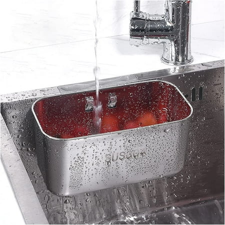 Stainless Steel Sink Strainer Kitchen Food Catcher Sink Strainer Basket for Filter Kitchen Waste and Wash Vegetables Fruits
Stainless Steel Sink Strainer Kitchen Food Catcher Sink Strainer Basket for Filter Kitchen Waste and Wash Vegetables Fruits