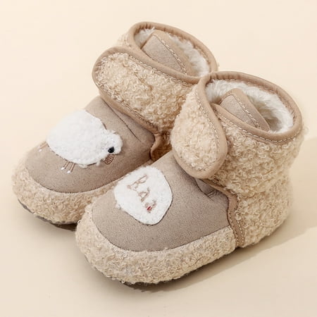 Winter Baby Toddler Shoes 0 to 1 Year Old Cotton Shoes Warm Fleece Snow Boots Pre-school Shoes
Winter Baby Toddler Shoes 0 to 1 Year Old Cotton Shoes Warm Fleece Snow Boots Pre-school Shoes