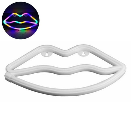 Bluelans christmas Lips LED Light USB Charging Romantic Plastic Battery Operated LED Decorative Light for Wall Decor
Bluelans christmas Lips LED Light USB Charging Romantic Plastic Battery Operated LED Decorative Light for Wall Decor