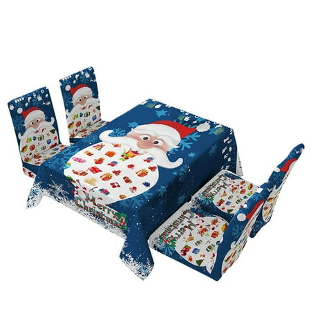 Jpgif Christmas Print Tablecloth Rectangle Table Cover Chair Cover Set Holiday Party Home Decor
Jpgif Christmas Print Tablecloth Rectangle Table Cover Chair Cover Set Holiday Party Home Decor