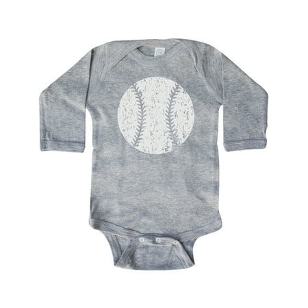 Inktastic Distressed Baseball in White Gift Baby Boy or Baby Girl Long Sleeve Bodysuit
Inktastic Distressed Baseball in White Gift Baby Boy or Baby Girl Long Sleeve Bodysuit