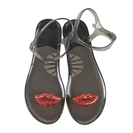 Ladies 2024 Rhinestone Jelly Clip Toe Beach Big Size Flat Transparent Sandals Womens Sandals
Ladies 2024 Rhinestone Jelly Clip Toe Beach Big Size Flat Transparent Sandals Womens Sandals
