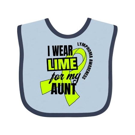 Inktastic I Wear Lime for My Aunt Lymphoma Awareness Gift Baby Boy or Baby Girl Bib
Inktastic I Wear Lime for My Aunt Lymphoma Awareness Gift Baby Boy or Baby Girl Bib