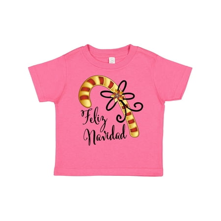 Inktastic Feliz Navidad Red and Gold Candy Cane Gift Toddler Boy or Toddler Girl T-Shirt
Inktastic Feliz Navidad Red and Gold Candy Cane Gift Toddler Boy or Toddler Girl T-Shirt