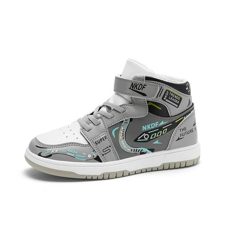 Boys Letter Print Color Block Lightweight High Top Shoes Outdoor Comfortable Walking Sneakers Casual Shoes For Kids Children
Boys Letter Print Color Block Lightweight High Top Shoes Outdoor Comfortable Walking Sneakers Casual Shoes For Kids Children