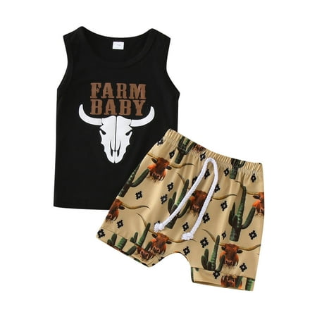 ZMHEGW Toddler Outfits For Girl Boys Sleeveless Cartoon Cow Printed T Shirt Tops Vest Shorts
ZMHEGW Toddler Outfits For Girl Boys Sleeveless Cartoon Cow Printed T Shirt Tops Vest Shorts