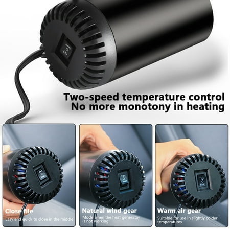 Car Heater Windshield Defroster 2 In 1 Portable Electric Car Heater 12V Heating Cooling Fan Warmer Wind Defrosting Anti-Fog Heater Windshield Defogger Defroster 360 Degree Rotation with Suction Cup
Car Heater Windshield Defroster 2 In 1 Portable Electric Car Heater 12V Heating Cooling Fan Warmer Wind Defrosting Anti-Fog Heater Windshield Defogger Defroster 360 Degree Rotation with Suction Cup