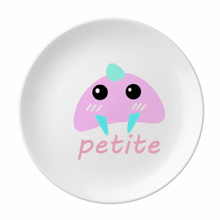 Lovely Moster Cruel Art Deco Fashion Plate Decorative Porcelain Salver Tableware Dinner Dish