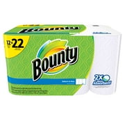 Bounty Select-A-Size Paper Towels, White, 12 Super Rolls = 22 Regular Rolls