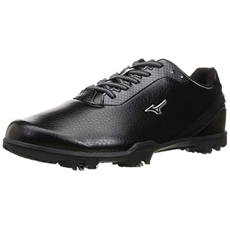 Mizuno Golf Shoes Wide Style Light Men s Black x Silver 26.5 cm 4E