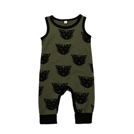 Infant Boy Girls Summer Sleeveless Jumpsuit Cartoon Panda/Penguin Animal Print Romper 6 9 12 18 Months Baby One-Piece
Infant Boy Girls Summer Sleeveless Jumpsuit Cartoon Panda/Penguin Animal Print Romper 6 9 12 18 Months Baby One-Piece