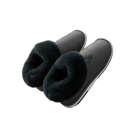 Difumos Unisex Comfort Slip On Fuzzy Slippers Waterproof Plush Bedroom Slipper Bedroom Lightweight Warm Shoes Gray 10.5-11
Difumos Unisex Comfort Slip On Fuzzy Slippers Waterproof Plush Bedroom Slipper Bedroom Lightweight Warm Shoes Gray 10.5-11