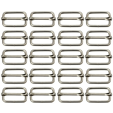 20Pcs Single Prong Roller Buckle Strap Adjuster for Shoes Bags Luggage Backpack
20Pcs Single Prong Roller Buckle Strap Adjuster for Shoes Bags Luggage Backpack